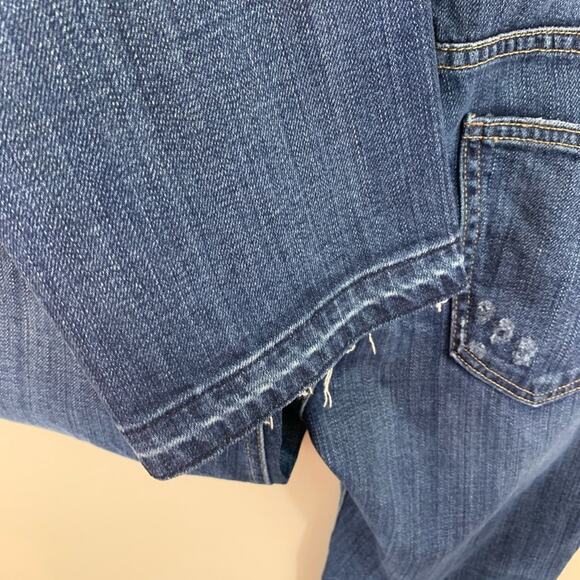 Current/Elliott The Cropped Straight Jeans - Picture 6 of 9